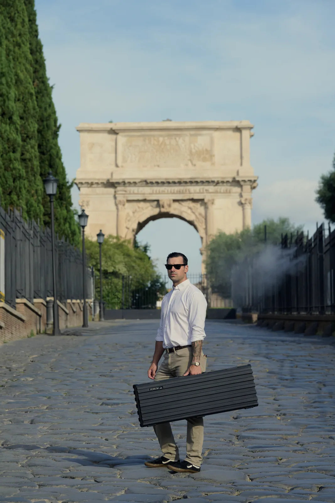 Theseus before the Arch of Titus