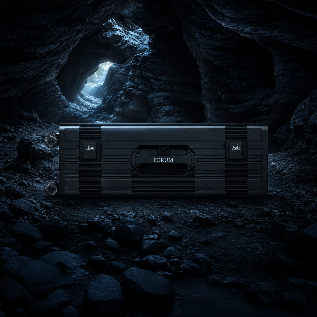 Hades range case in dark cave